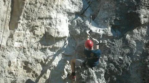 Climber Stock Footage 12526595