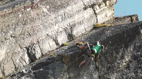 Climber Stock Footage 151722844