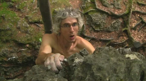 Climber free solo (edited sequence) Stock Footage 778621