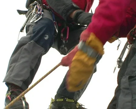 Climbers 25 P Stock Footage 513752