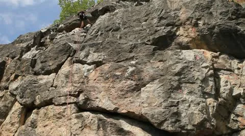 Climbing  12 Stock Footage 11518107