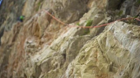 Climbing Alps Stock Footage 114765299