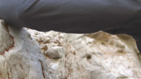 Climbing Alps Stock Footage 114765820