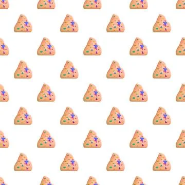 Climbing bouldering wall seamless pattern illustration Stock Illustration