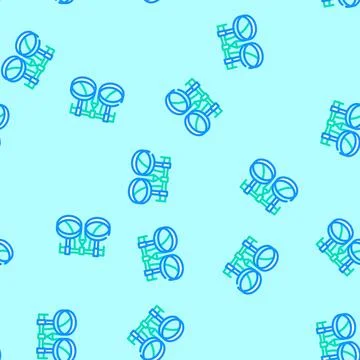 Climbing harnesses mountaineering adventure vector seamless pattern 스톡 일러스트