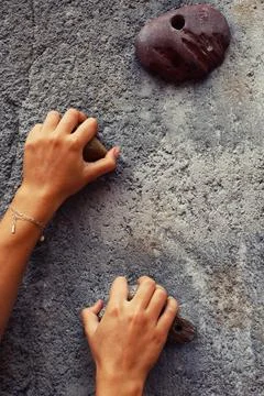 Climbing high Stock Photos