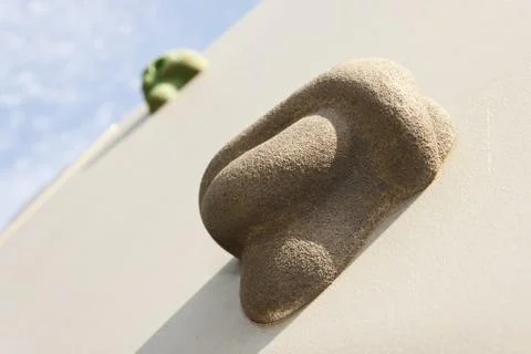 Climbing hold Stock Photos