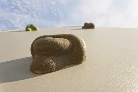 Climbing holds Stock Photos
