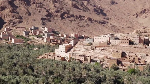 Climbing moroccan cliffs Stock Footage 134701752