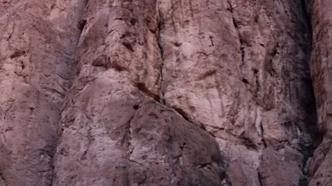 Climbing moroccan cliffs Stock Footage 134704518