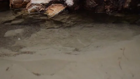 Climbing moroccan cliffs Stock Footage 134705706