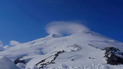 Climbing Mount Elbrus Stock Footage 101727954