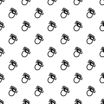 Climbing mountain tool pattern seamless vector 库存插图