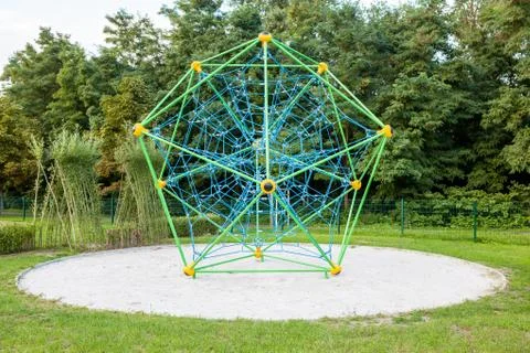 An climbing rack Foto stock