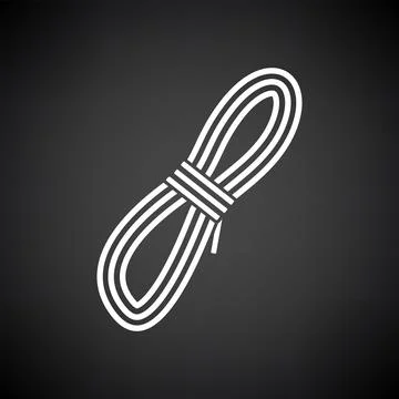 Climbing Rope Icon Stock Illustration