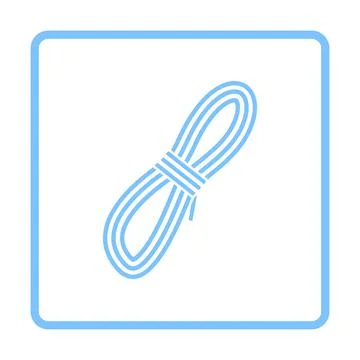 Climbing Rope Icon 스톡 일러스트