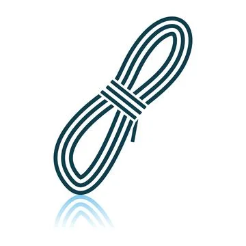 Climbing Rope Icon 库存插图