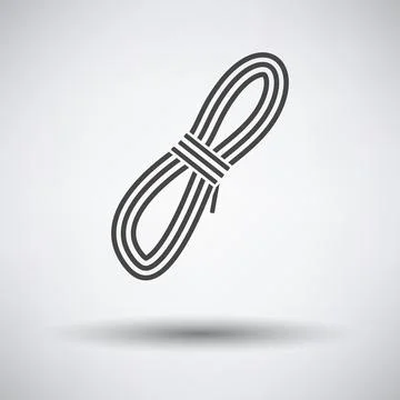 Climbing Rope Icon Illustrazione stock