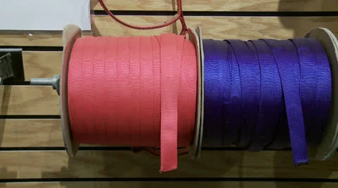Climbing Ropes and Tapes Stock Footage 25590035