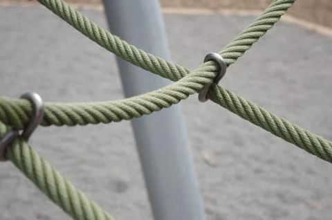 Climbing ropes 스톡 사진