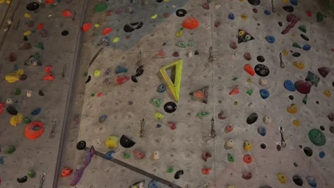Climbing routes for every level. Stock Footage 339287763