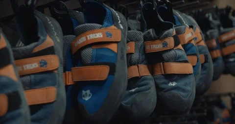 Climbing Shoes 스톡 동영상 105911908