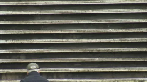 CLIMBING STAIRS Stock-Footage 10686862
