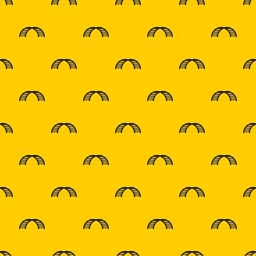 Climbing stairs pattern Stock Illustration
