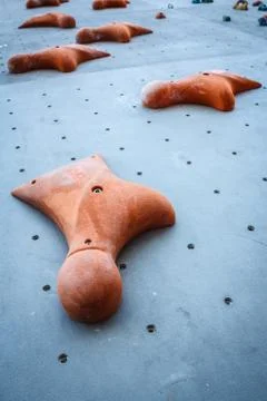 Climbing wall Stock Photos