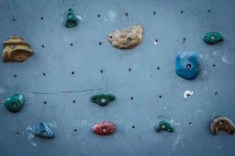Climbing wall Stock Photos