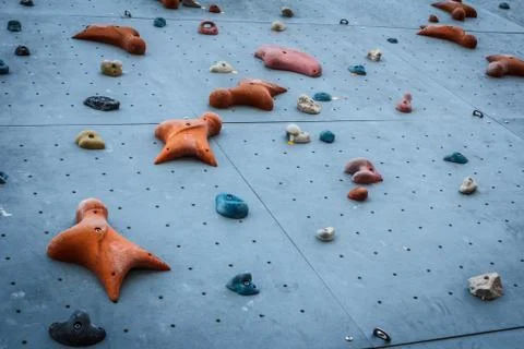 Climbing wall Stock Photos