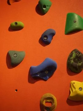 Climbing wall Stock Photos