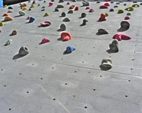 Climbing wall Stock Photos