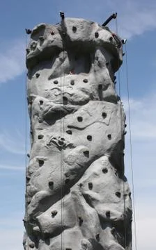 Climbing Wall. Foto stock