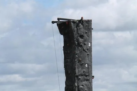 Climbing Wall. Stock Photos