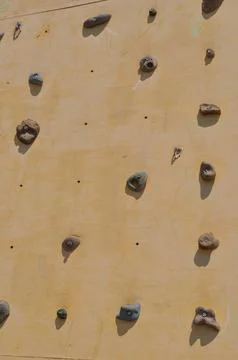 Climbing wall Stock Photos
