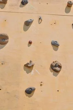Climbing wall Stock Photos