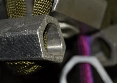 Climbing wedge hex Stock Photos