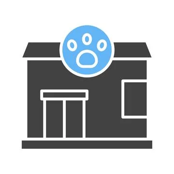 Clinic icon vector image. Illustrazione stock