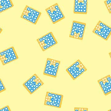 Clinic optometry vision eye vector seamless pattern Stock Illustration