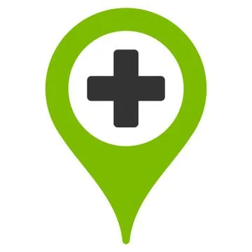 Clinic Pointer Icon Stock Illustration