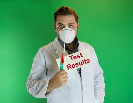 Clinical results Stock Photos