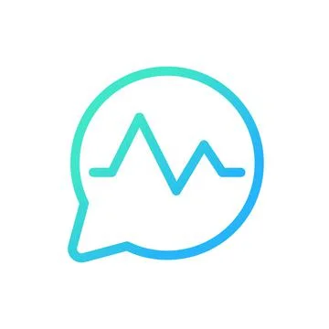 Clinical support service pixel perfect gradient linear ui icon Ilustração Stock