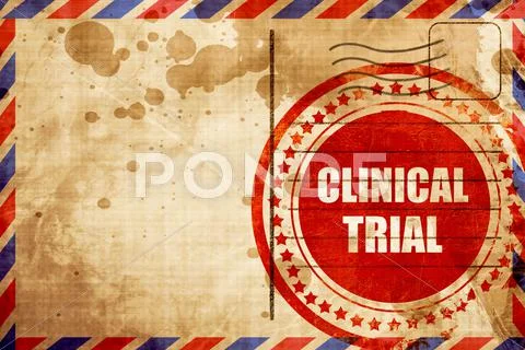 Clinical trial Stock Illustration