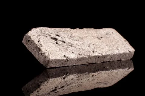 Clinker brick isolated on the black Stock Photos