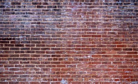 Clinker brickwall backdrop. Brick wall background texture. Old red brick wa.. Stock Photos
