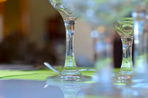 Clinking of liquor during a feast Stock Photos