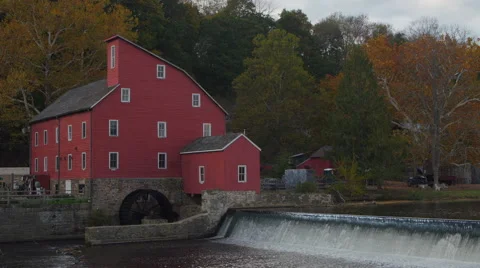 Clinton Mill Stock Footage 50758619