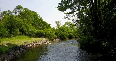 Clinton River Stock Footage