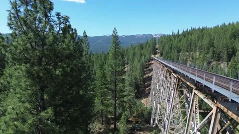 Clio Trestle Stock Footage 318863002